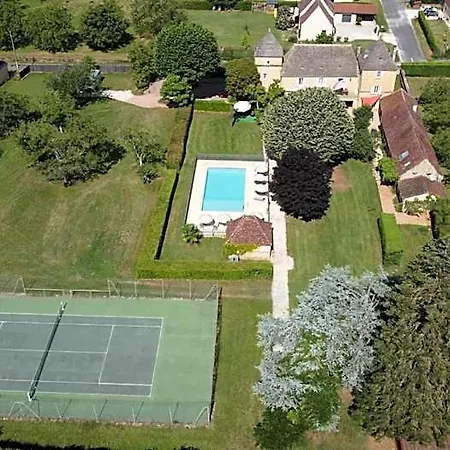 Domaine Jolidetour Climatise, Piscine Et Tennis Prives Hotel Terrasson