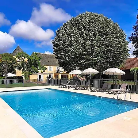 Hotel Domaine Jolidetour Climatise, Piscine Et Tennis Prives Terrasson